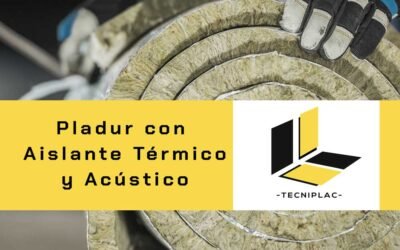 Pladur con aislante térmico y acústico incorporado