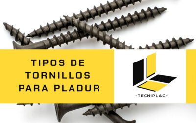 Tornillos para placas de pladur: tipos, características y usos