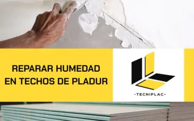 Cómo reparar un techo de pladur dañado por la humedad