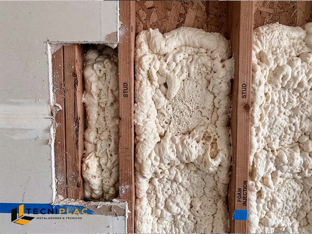 espuma insuflada